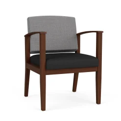 Mason Street Wood Guest Chair in Premium Upholstery