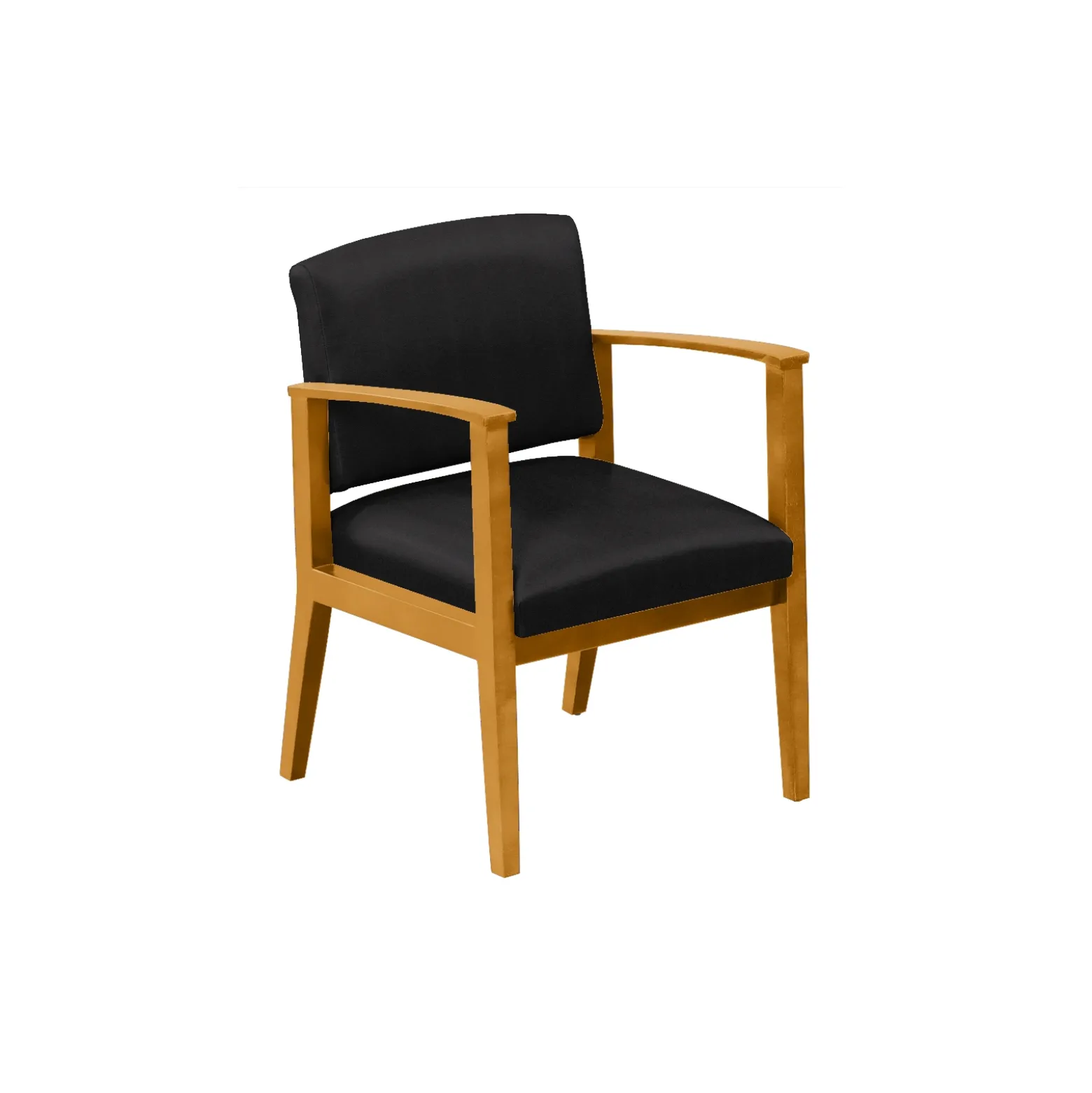 Mason Street Wood Guest Chair in Standard Upholstery