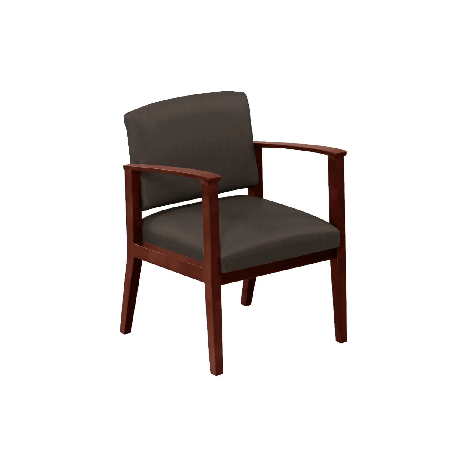 Mason Street Wood Guest Chair in Standard Upholstery
