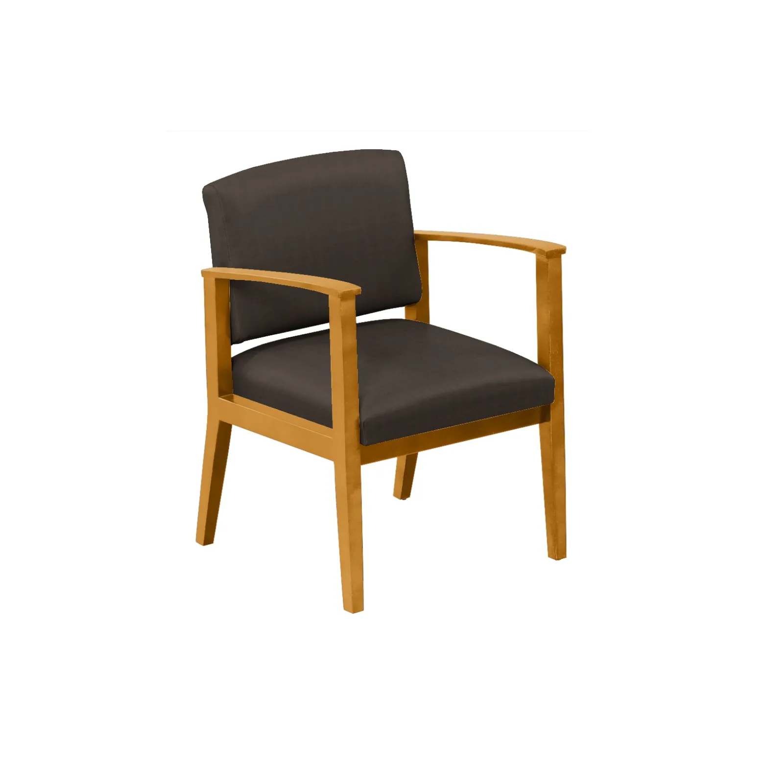 Mason Street Wood Guest Chair in Standard Upholstery