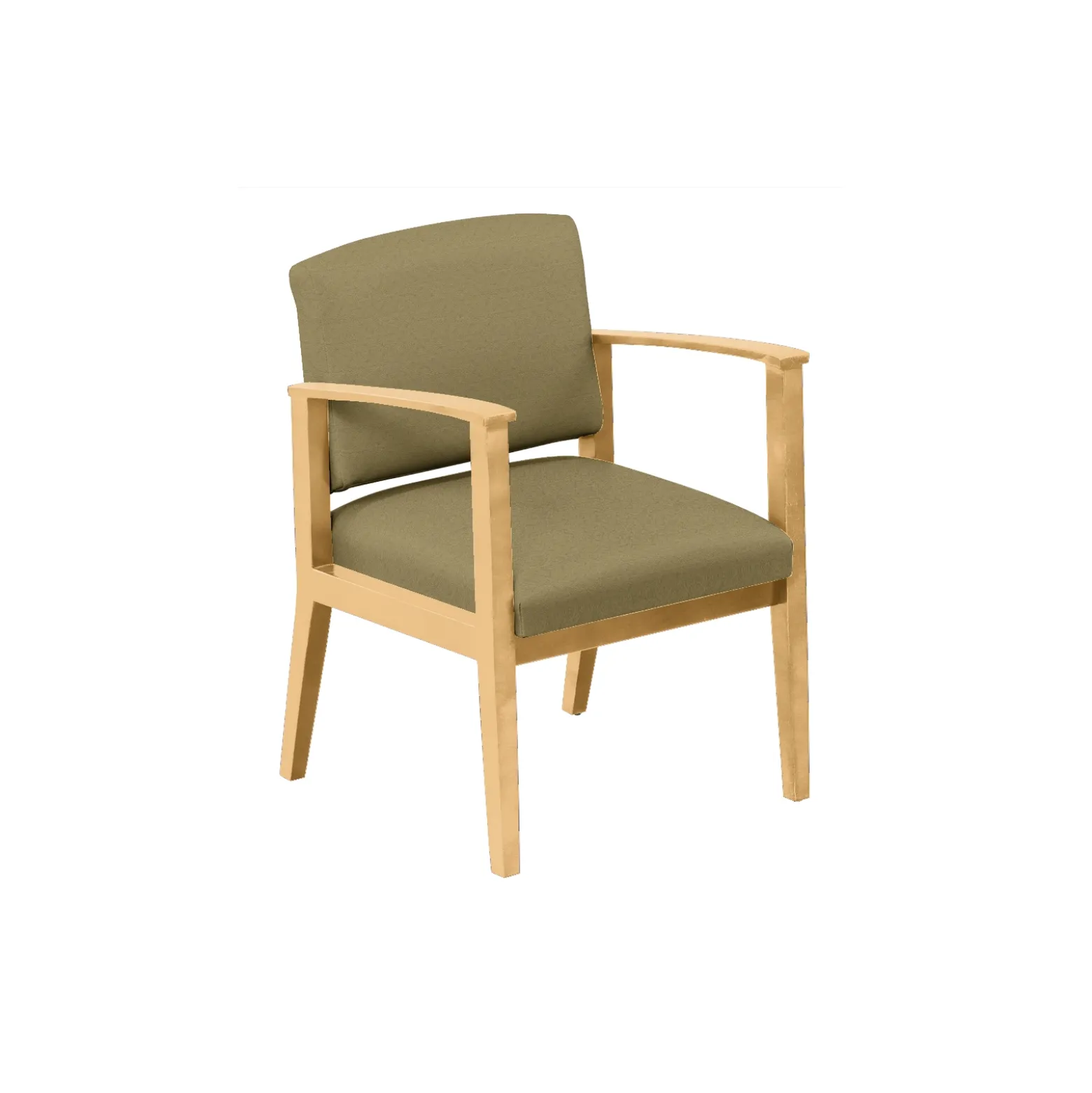 Mason Street Wood Guest Chair in Standard Upholstery