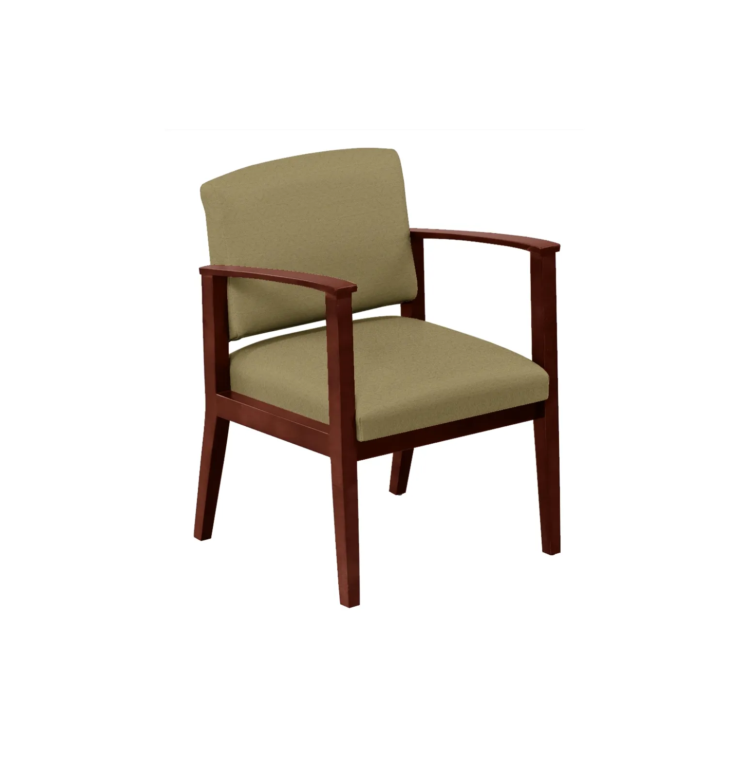 Mason Street Wood Guest Chair in Standard Upholstery