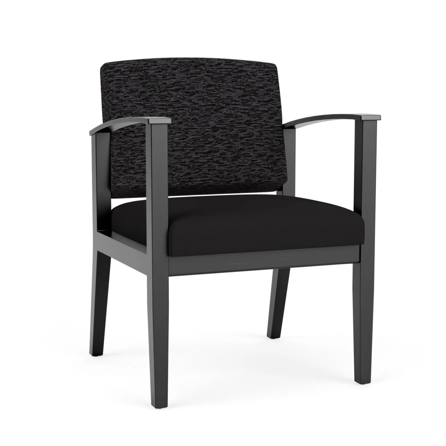 Mason Street Wood Guest Chair in Standard Upholstery