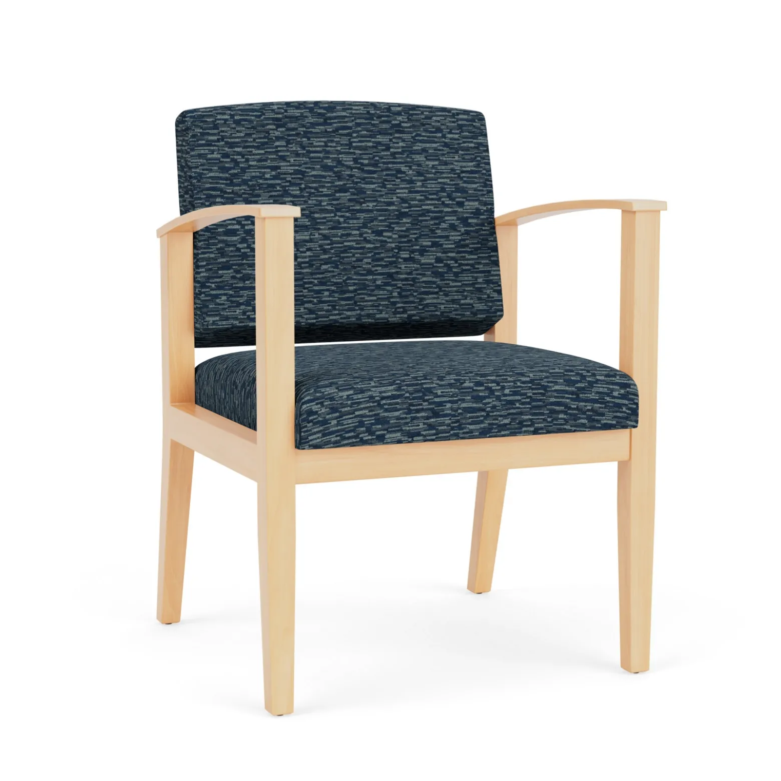 Mason Street Wood Guest Chair in Standard Upholstery