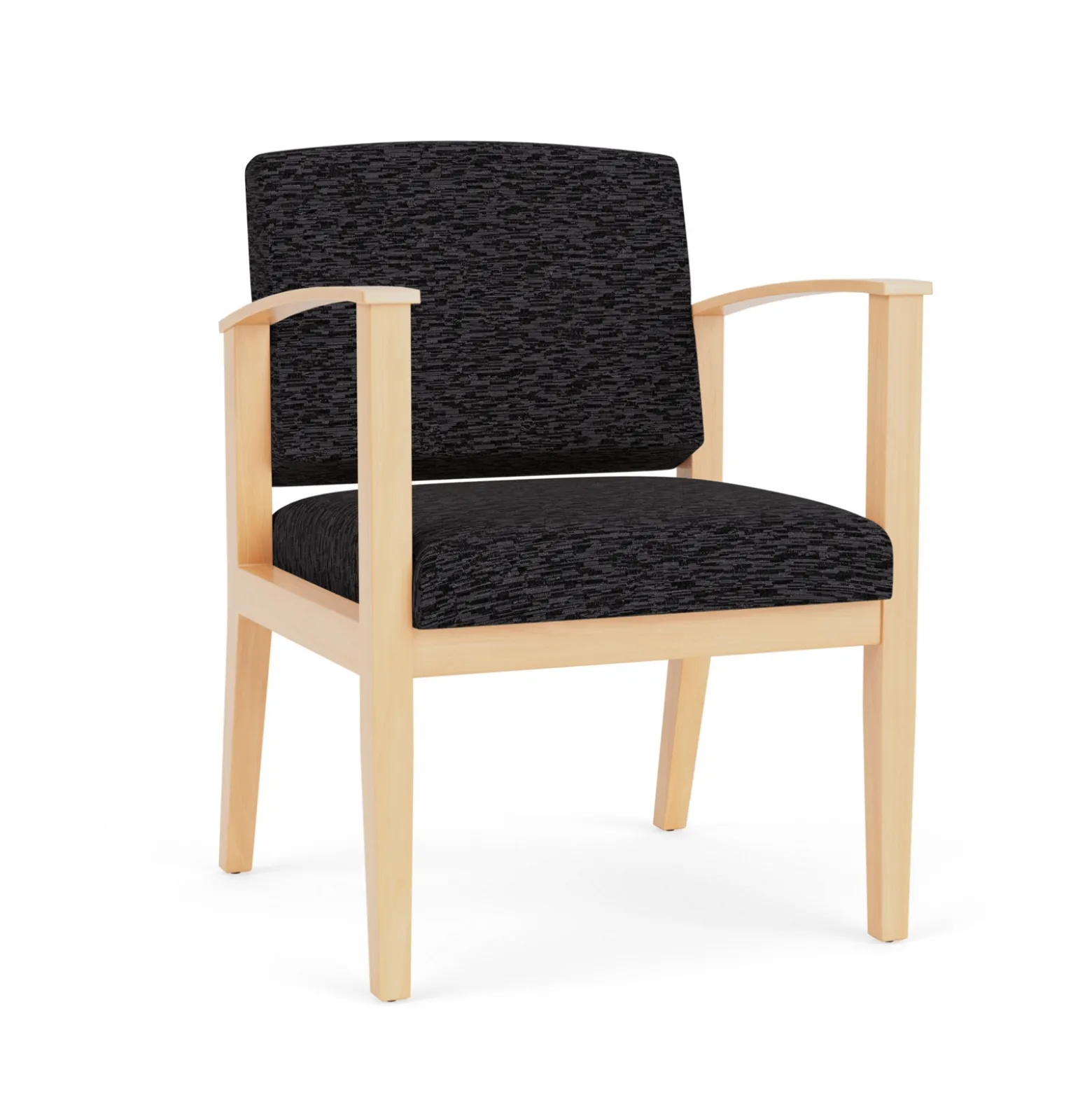 Mason Street Wood Guest Chair in Standard Upholstery