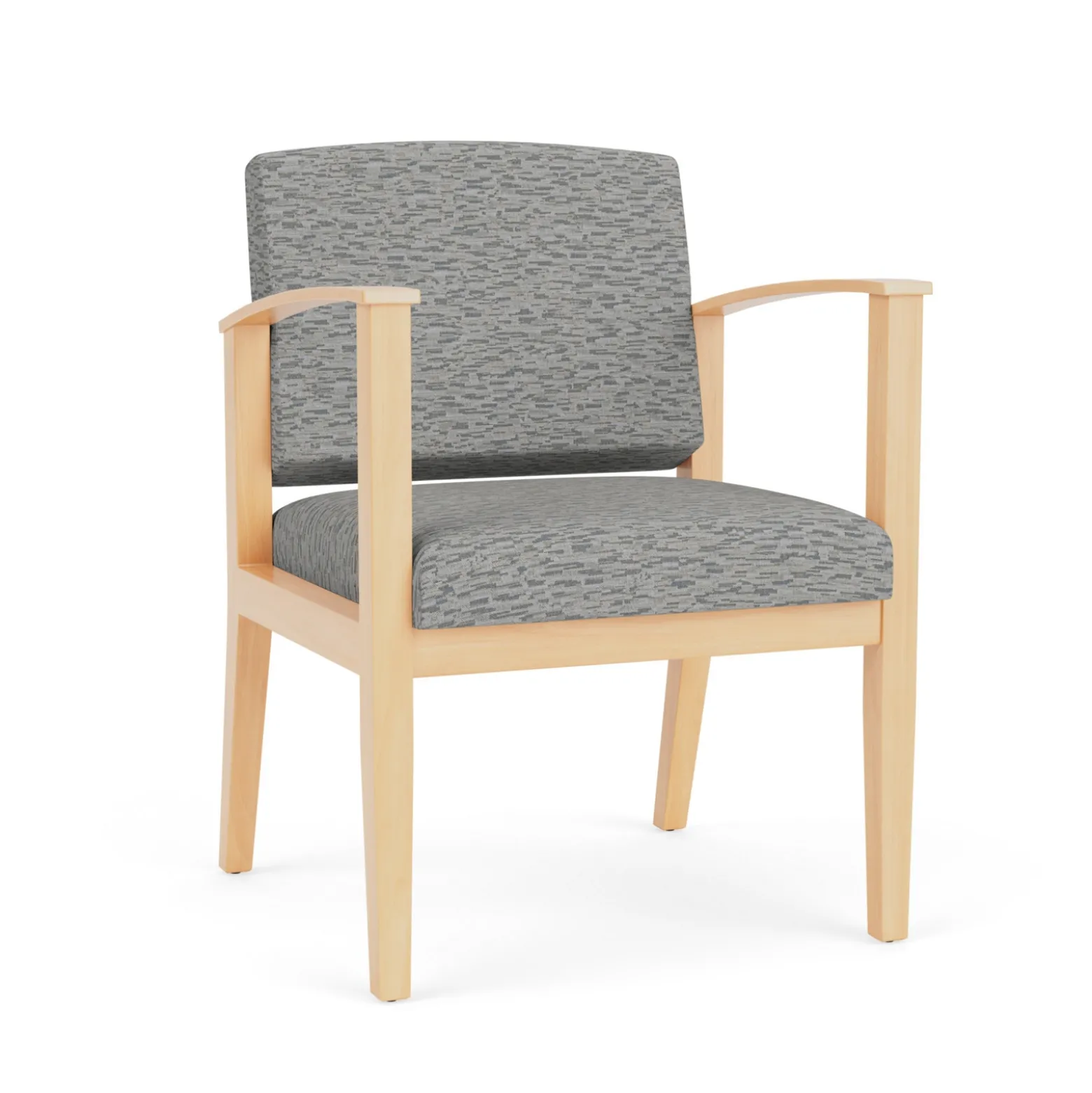 Mason Street Wood Guest Chair in Standard Upholstery