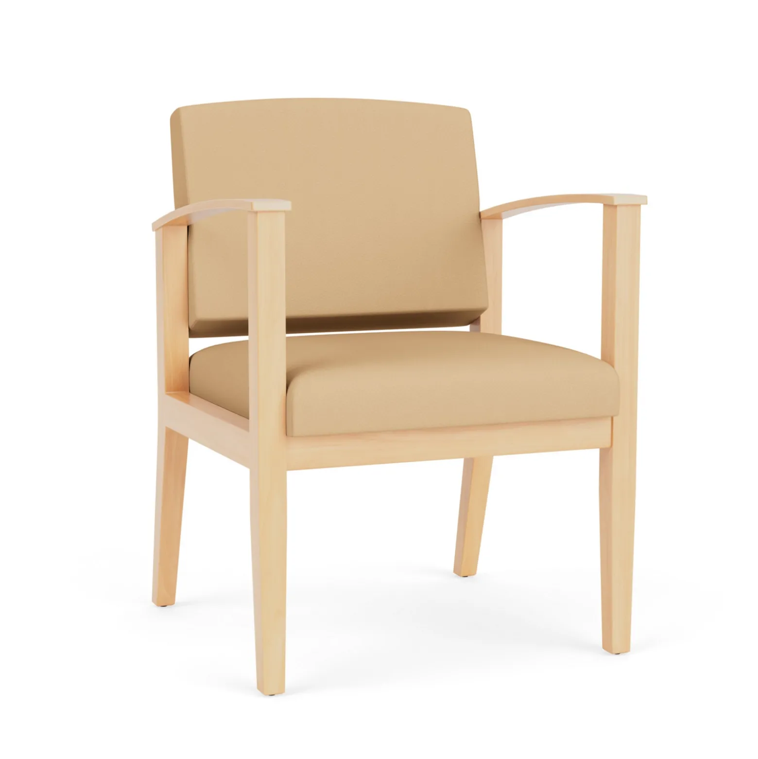 Mason Street Wood Guest Chair in Standard Upholstery