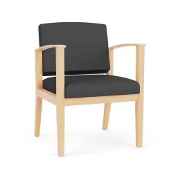 Mason Street Wood Guest Chair in Standard Upholstery