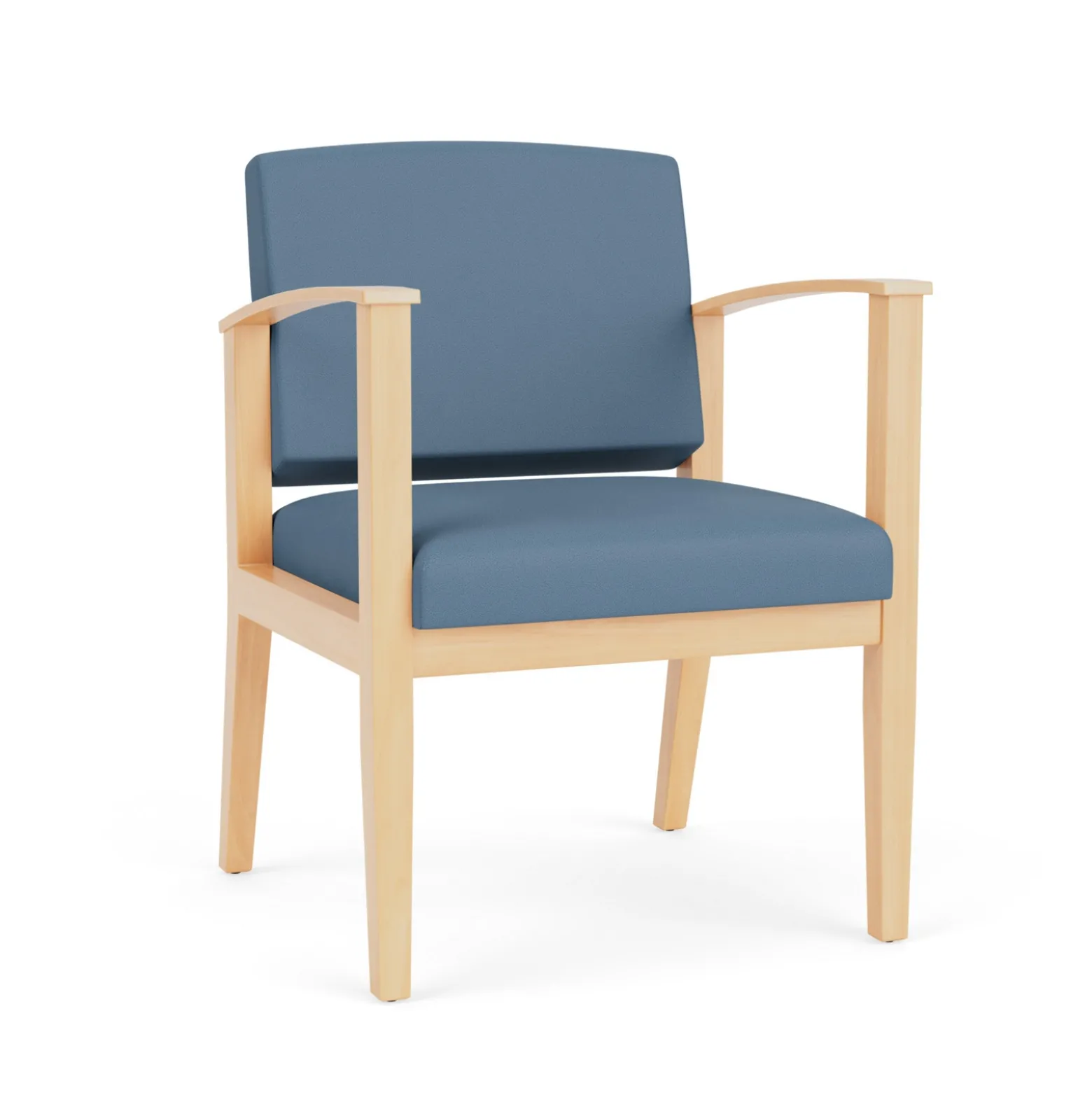 Mason Street Wood Guest Chair in Standard Upholstery