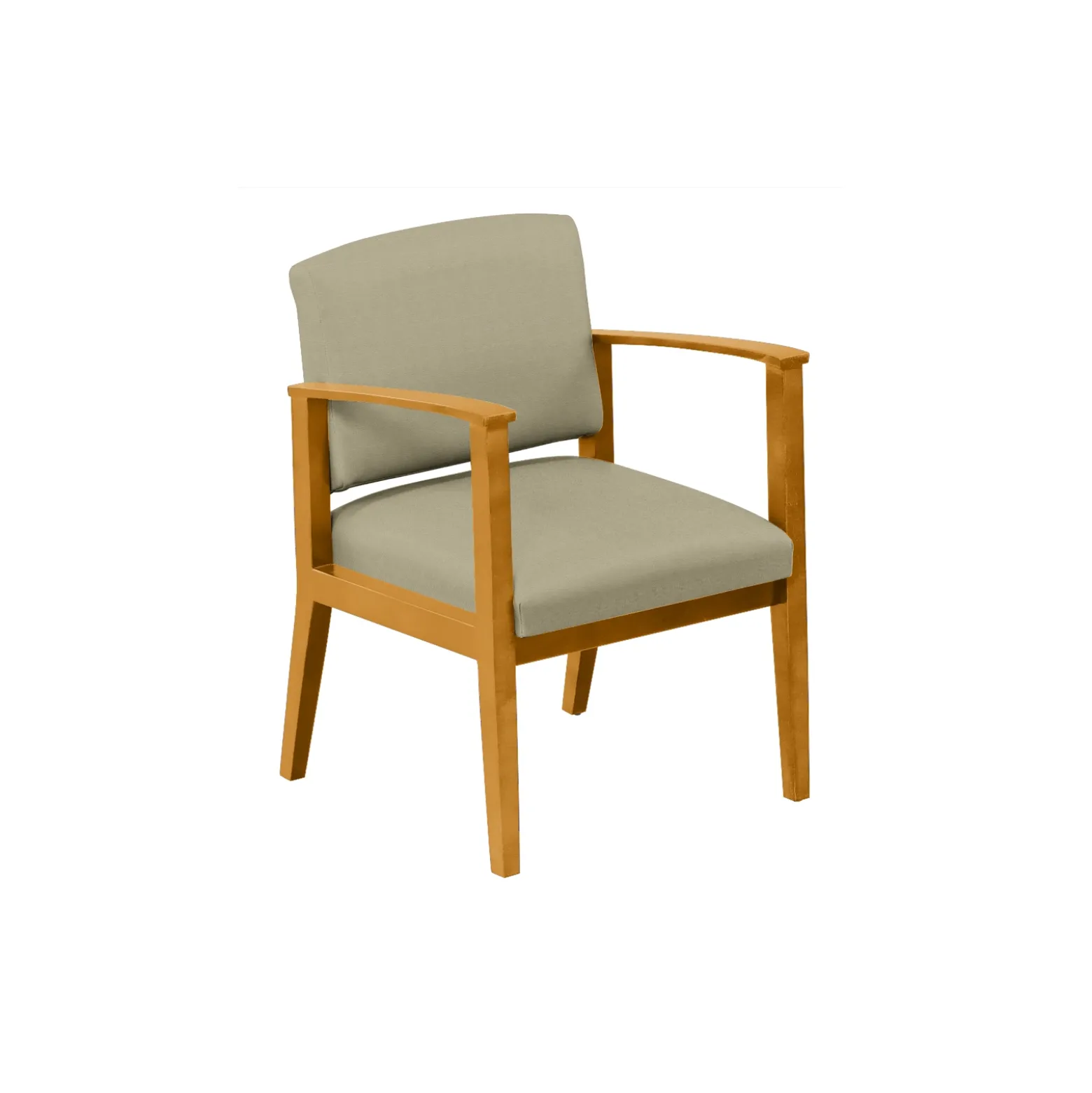 Mason Street Wood Guest Chair in Standard Upholstery