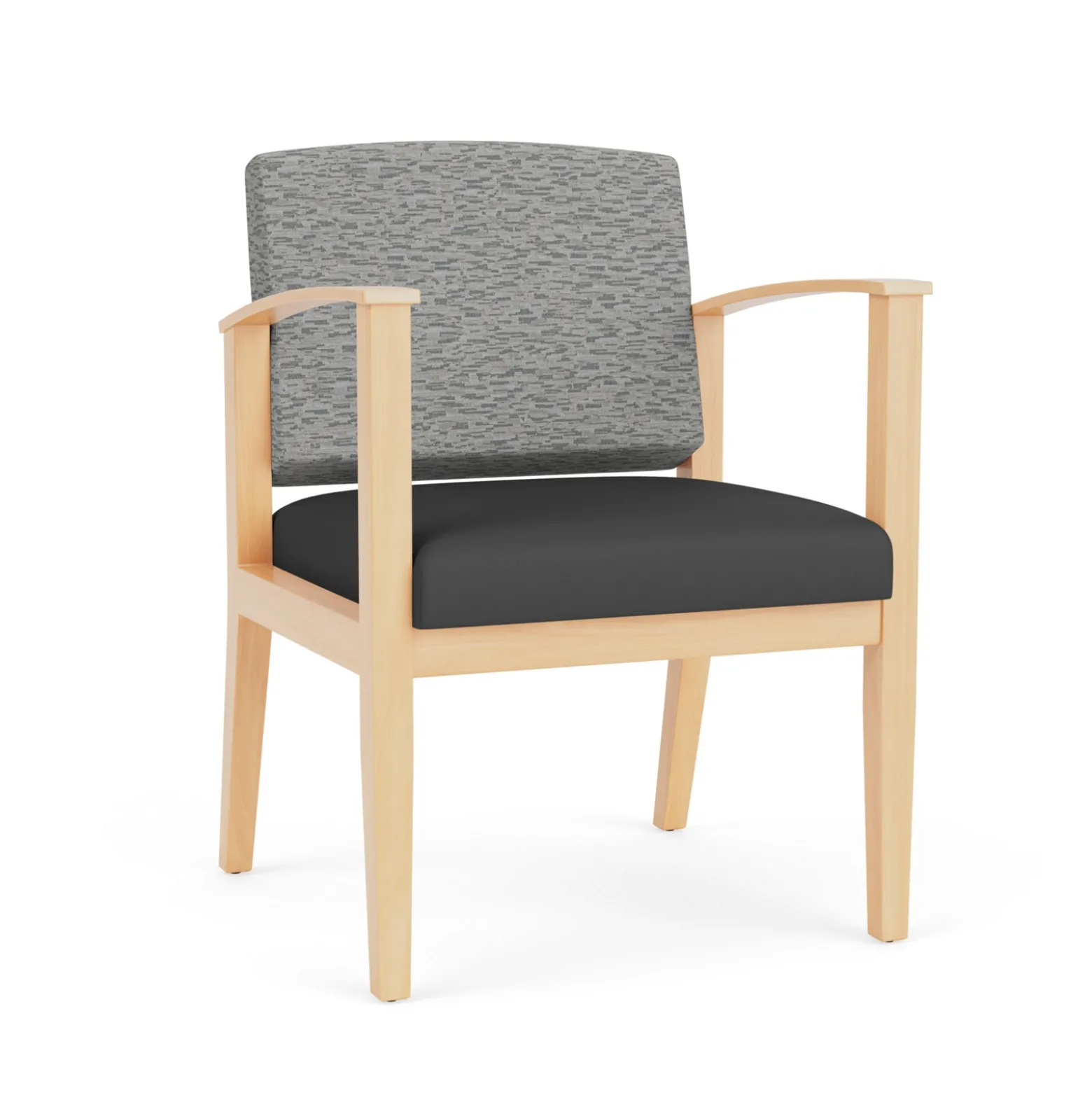 Mason Street Wood Guest Chair in Standard Upholstery