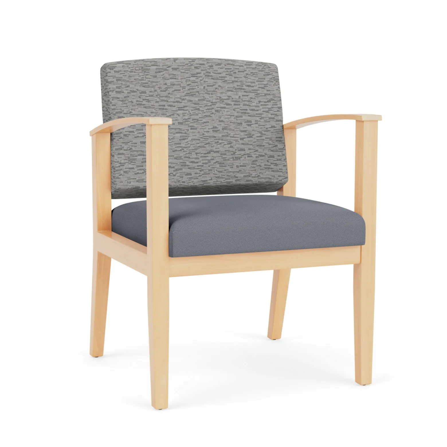Mason Street Wood Guest Chair in Standard Upholstery