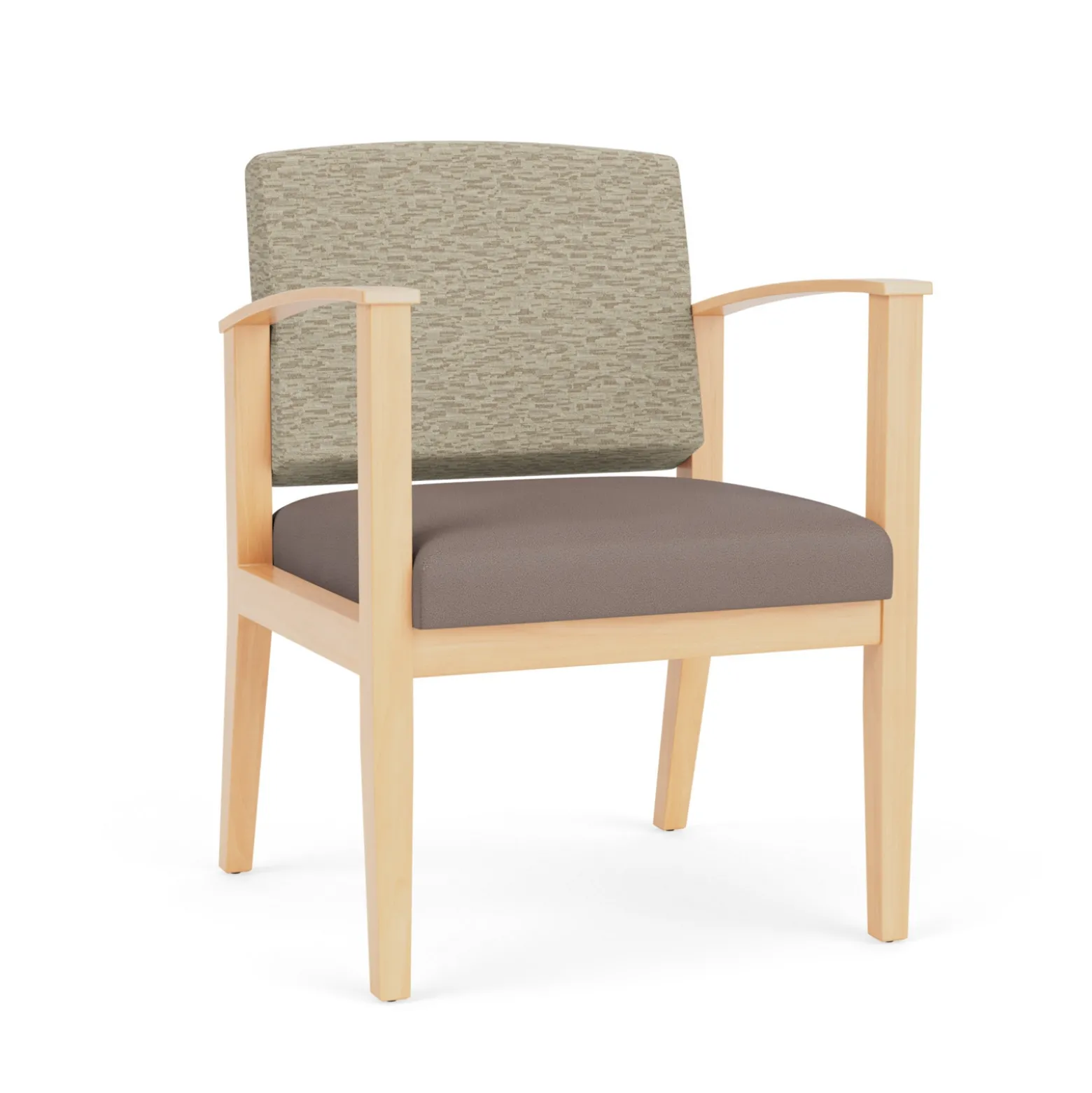 Mason Street Wood Guest Chair in Standard Upholstery