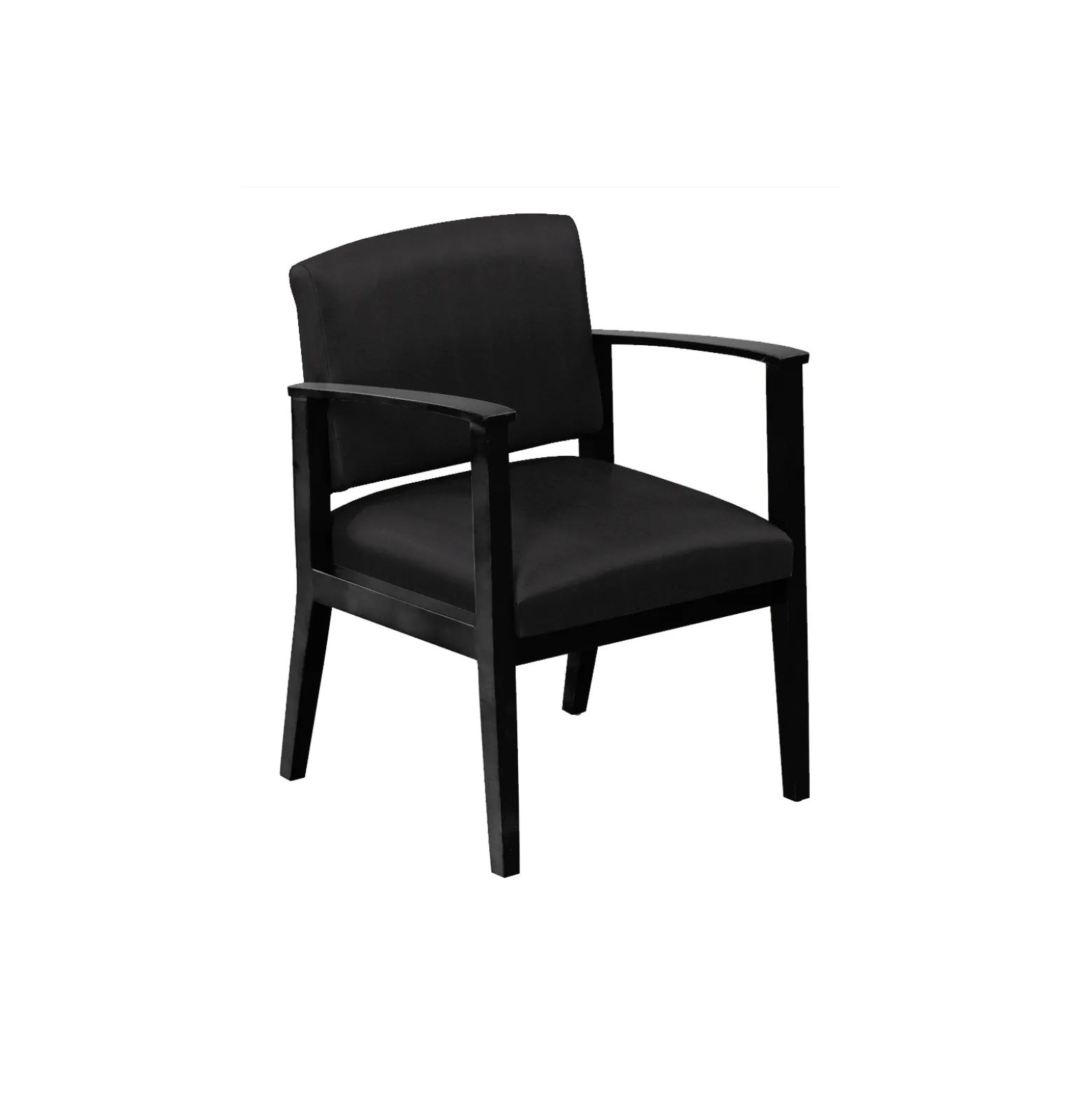 Mason Street Wood Guest Chair in Standard Upholstery