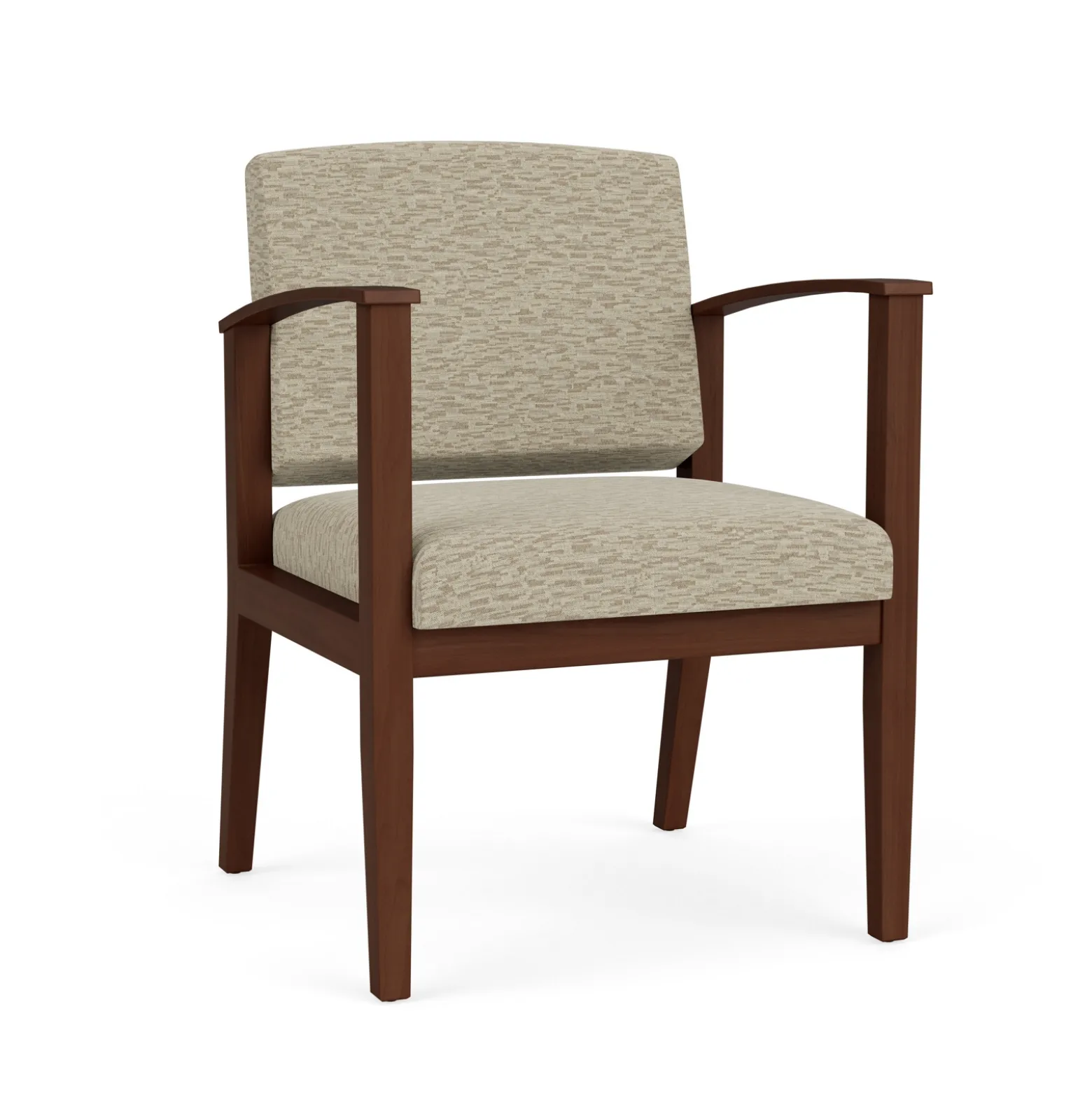 Mason Street Wood Guest Chair in Standard Upholstery