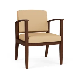 Mason Street Wood Guest Chair in Standard Upholstery