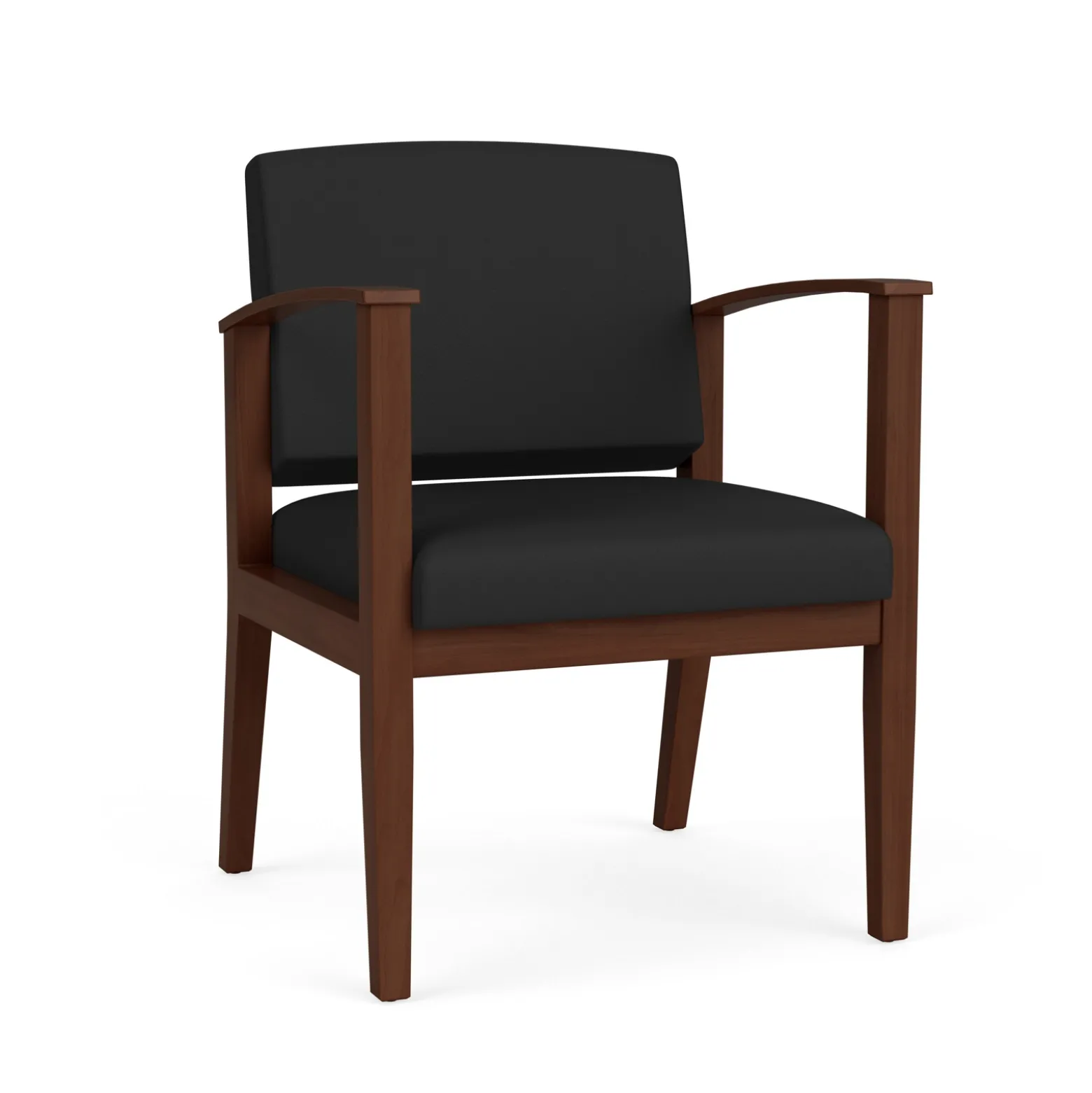 Mason Street Wood Guest Chair in Standard Upholstery