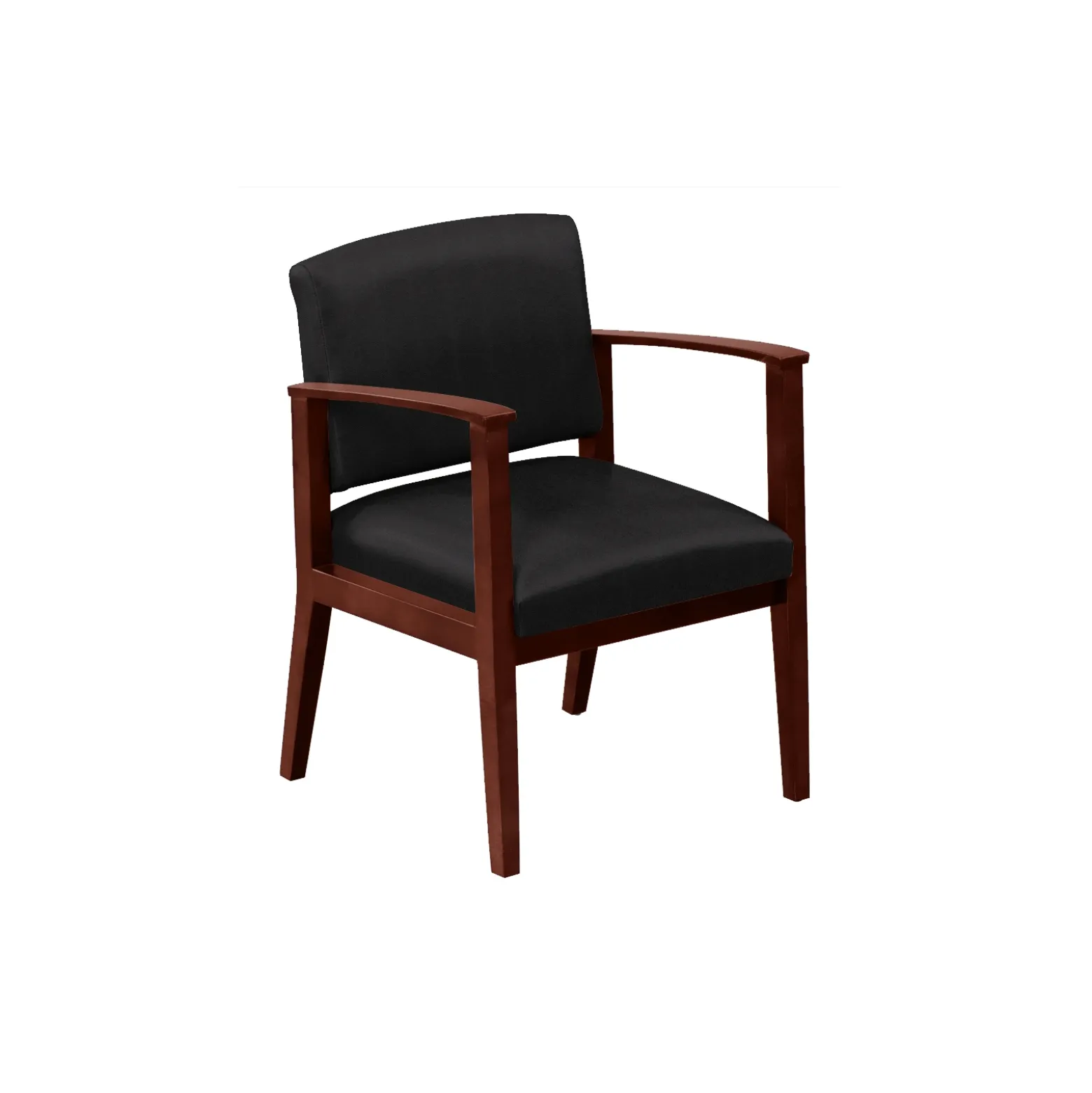 Mason Street Wood Guest Chair in Standard Upholstery