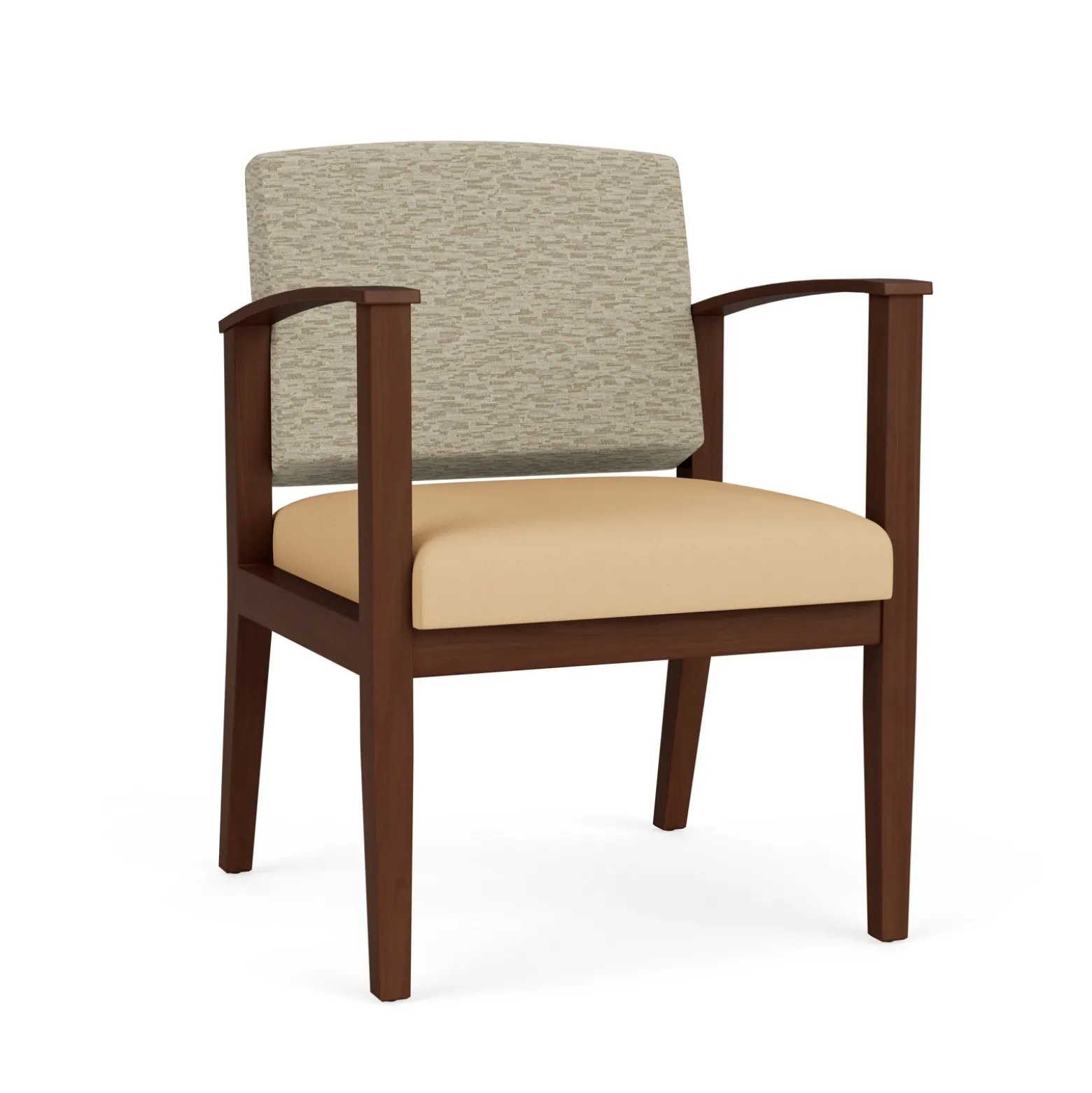 Mason Street Wood Guest Chair in Standard Upholstery