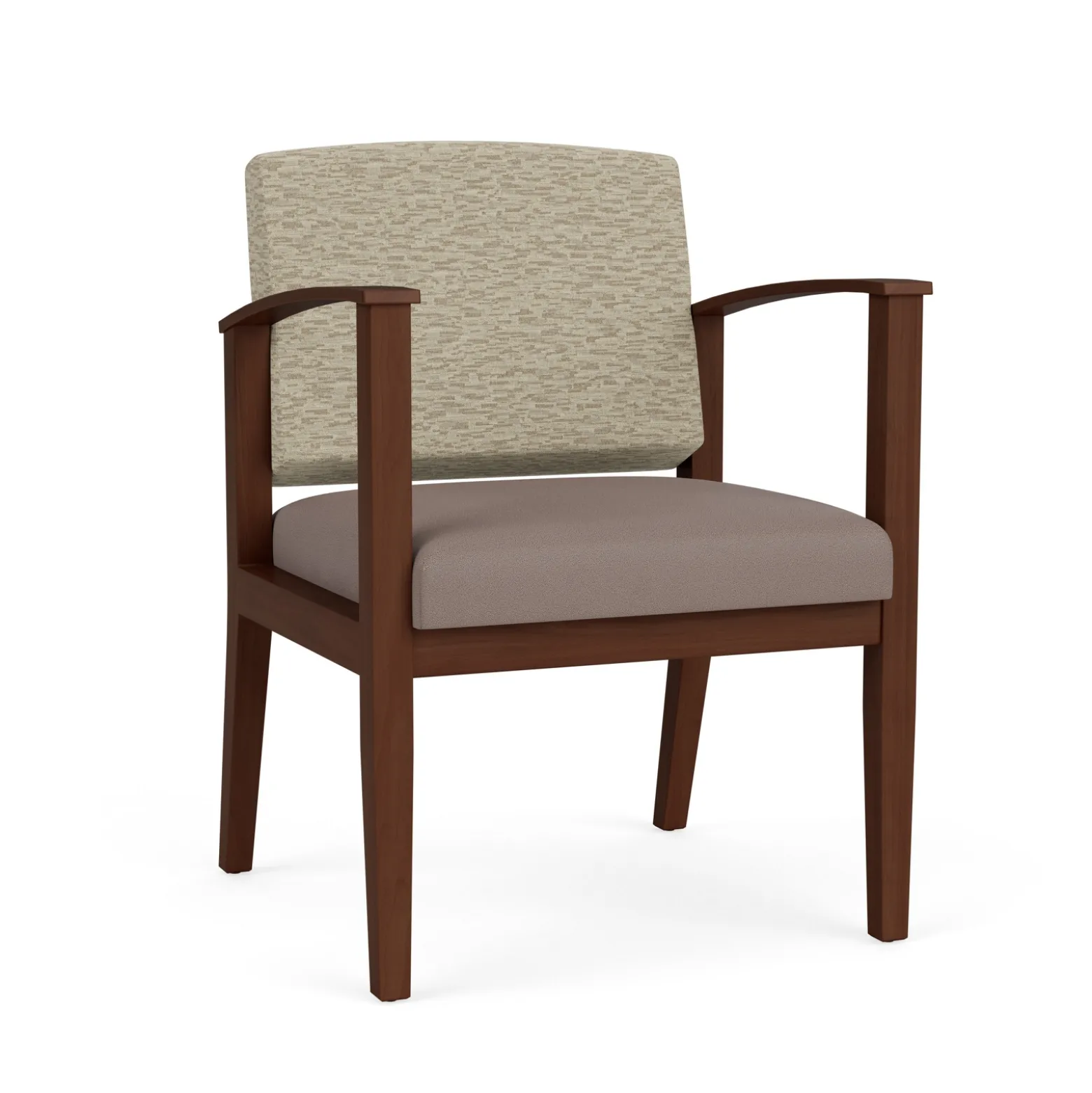Mason Street Wood Guest Chair in Standard Upholstery