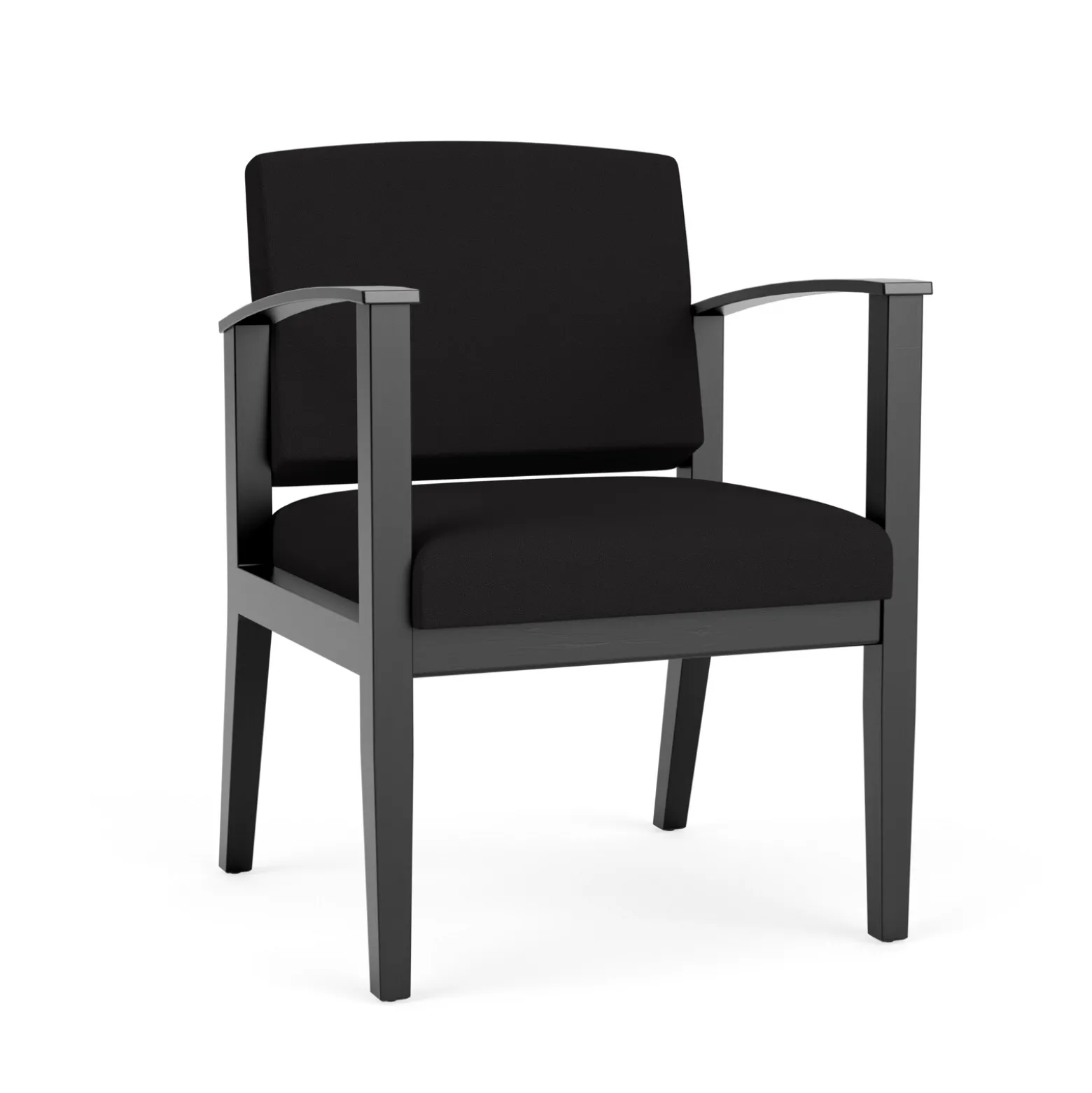 Mason Street Wood Guest Chair in Standard Upholstery