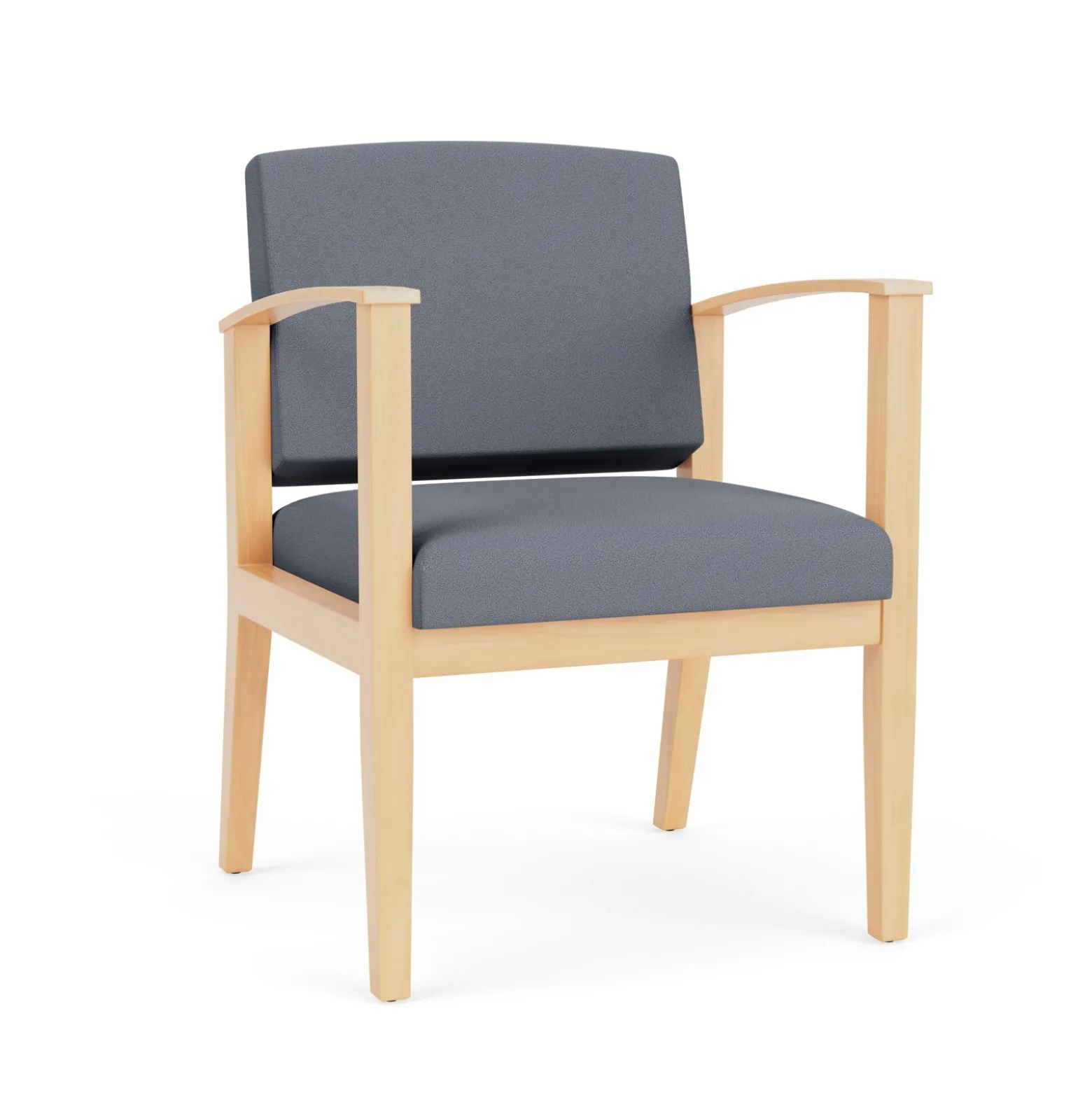 Mason Street Wood Guest Chair in Standard Upholstery