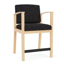 Mason Street Wood Hip Chair in Standard Upholstery