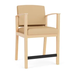 Mason Street Wood Hip Chair in Standard Upholstery