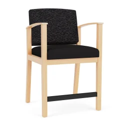 Mason Street Wood Hip Chair in Standard Upholstery