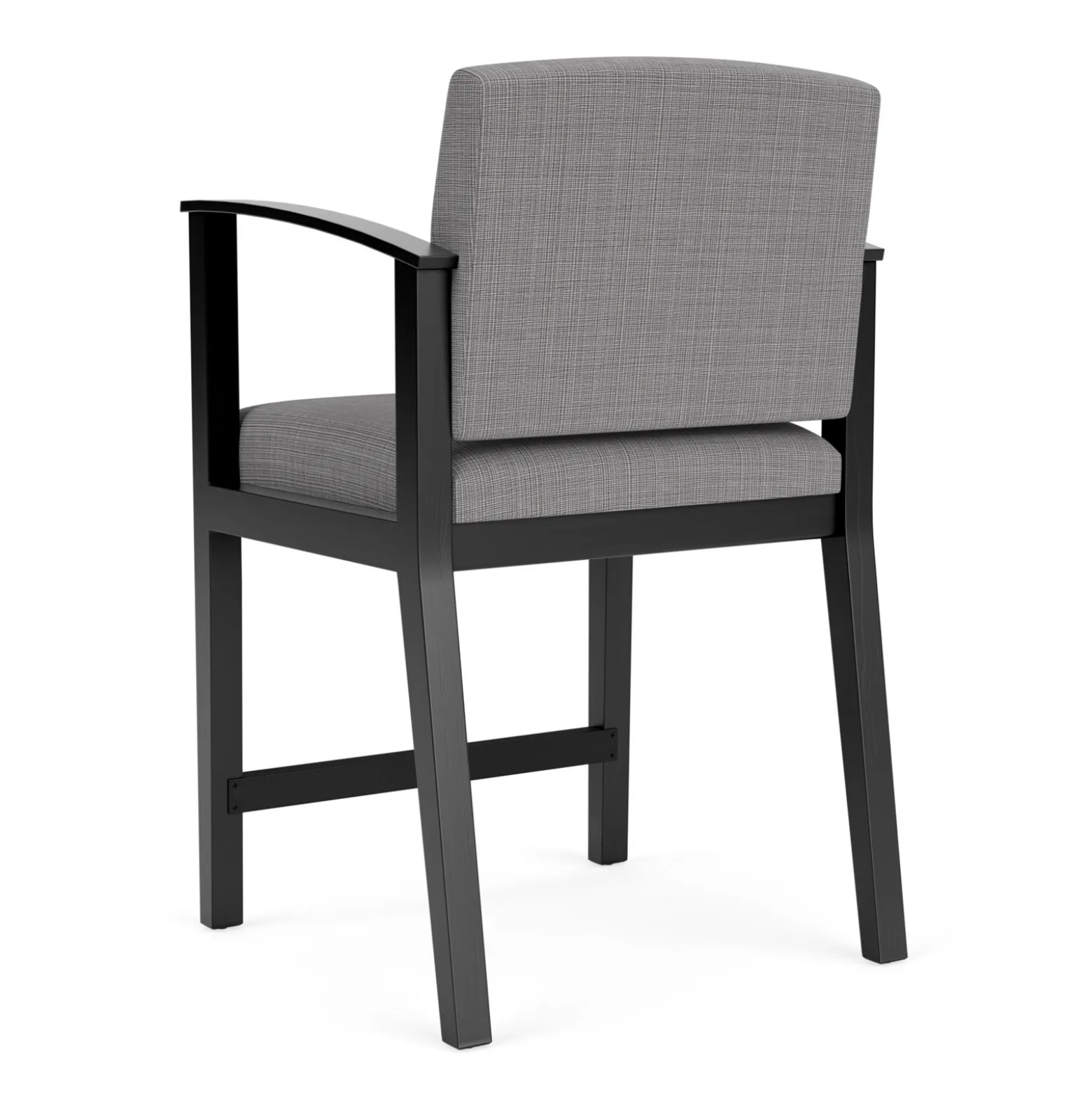 Mason Street Wood Hip Chair in Premium Upholstery