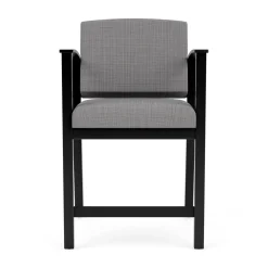 Mason Street Wood Hip Chair in Premium Upholstery