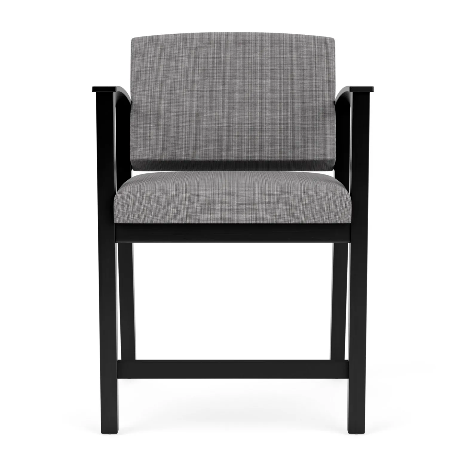 Mason Street Wood Oversize Hip Chair in Premium Upholstery