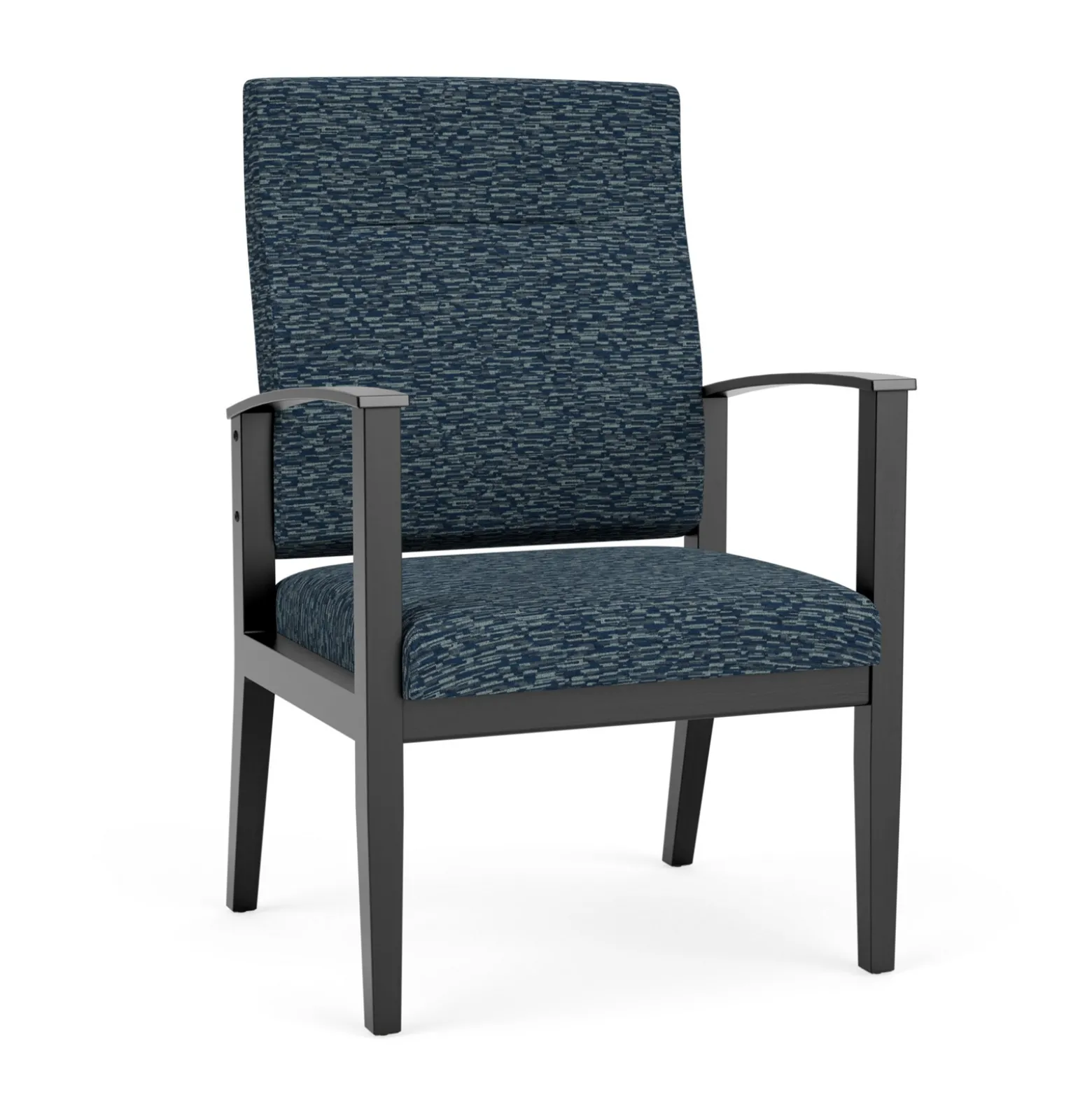 Mason Street Wood Oversize Patient Chair in Standard Upholstery