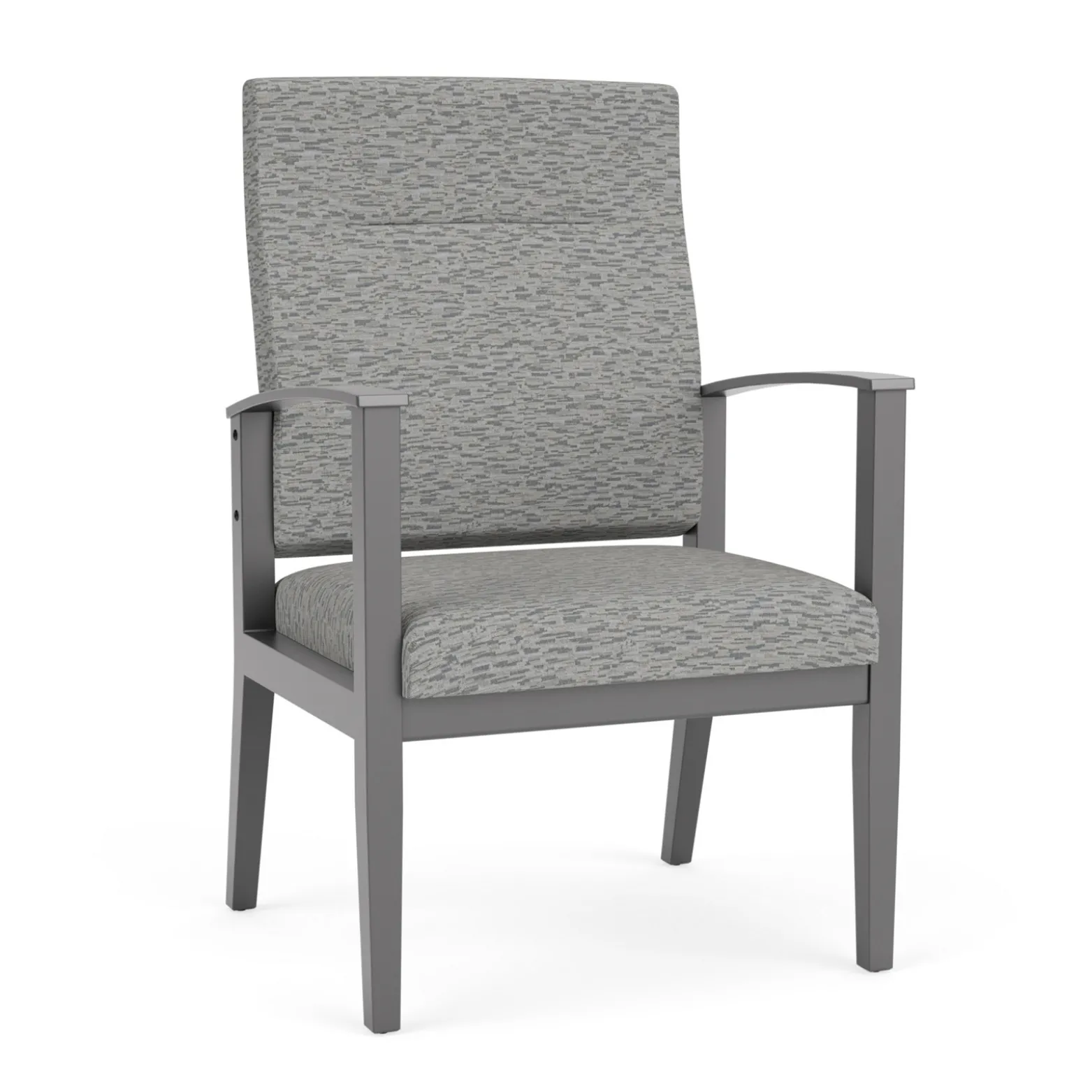 Mason Street Wood Oversize Patient Chair in Standard Upholstery