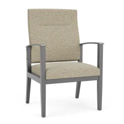 Mason Street Wood Oversize Patient Chair in Standard Upholstery