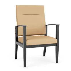 Mason Street Wood Oversize Patient Chair in Standard Upholstery