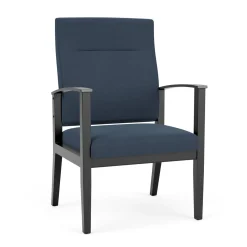 Mason Street Wood Oversize Patient Chair in Standard Upholstery