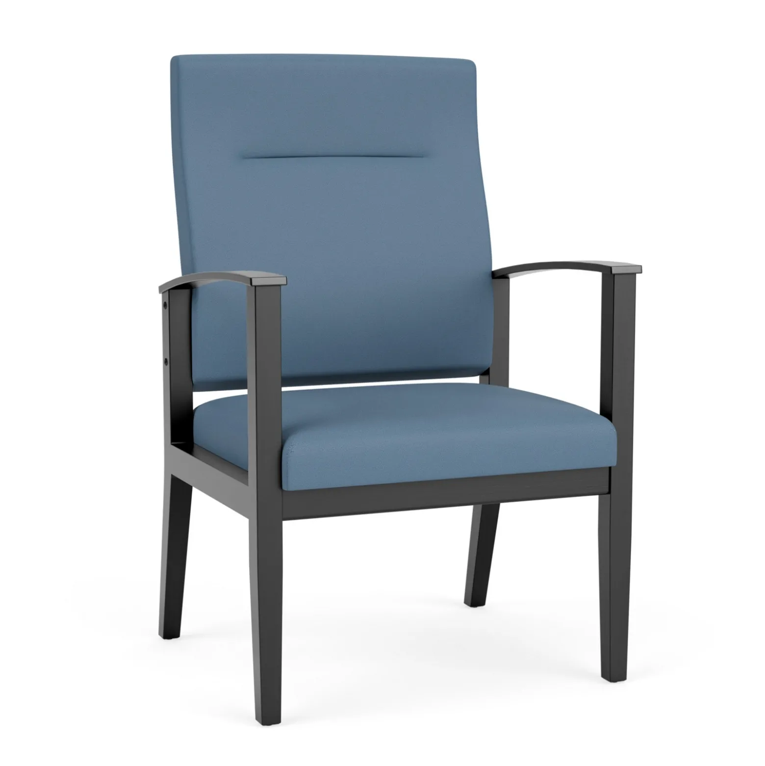 Mason Street Wood Oversize Patient Chair in Standard Upholstery