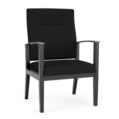 Mason Street Wood Oversize Patient Chair in Standard Upholstery