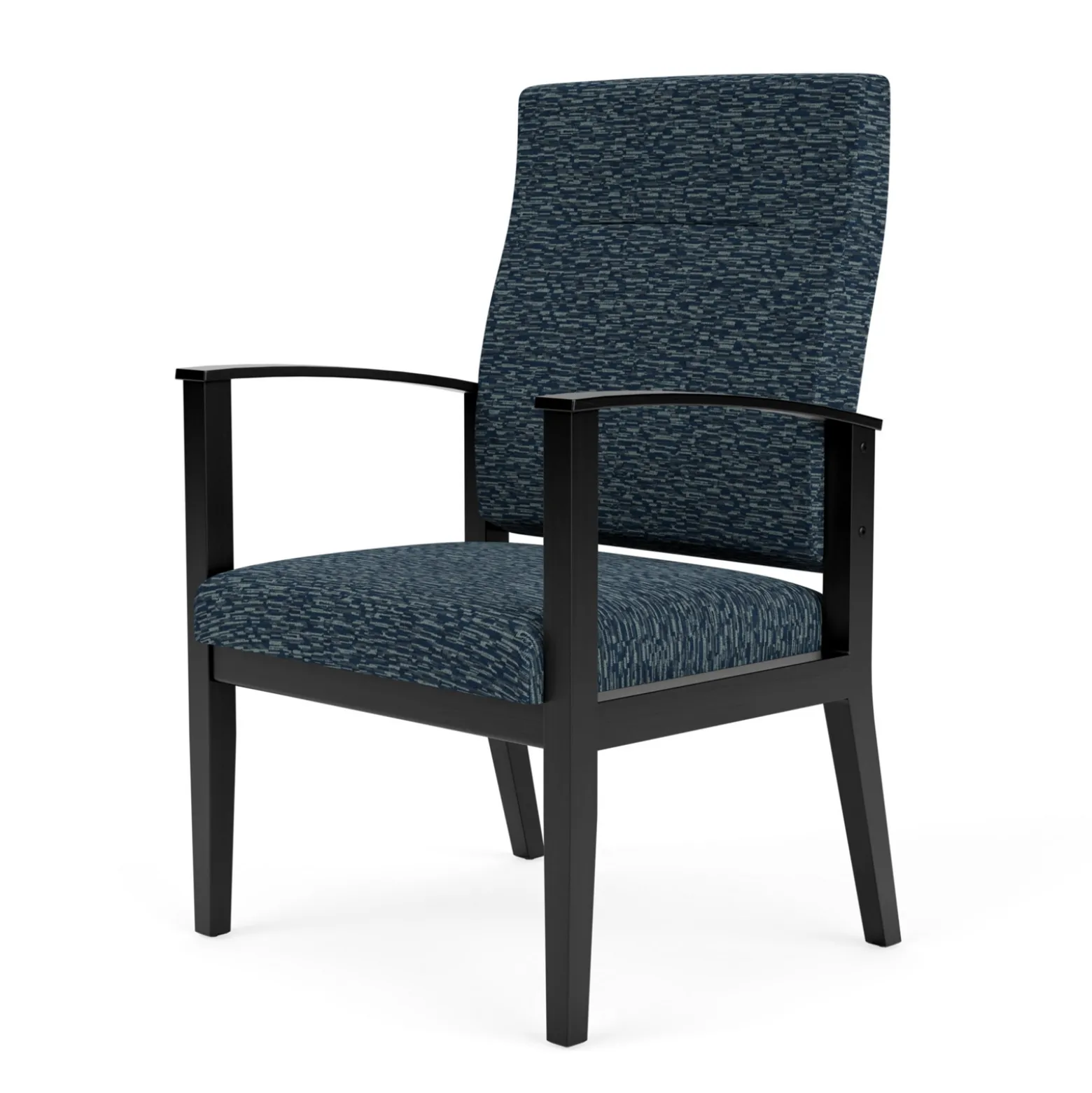 Mason Street Wood Oversize Patient Chair in Standard Upholstery