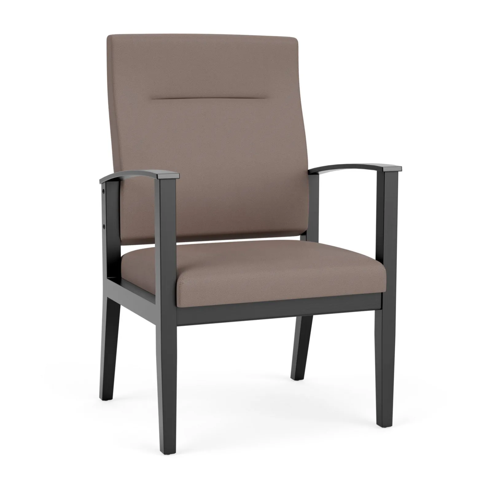Mason Street Wood Oversize Patient Chair in Standard Upholstery