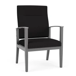 Mason Street Wood Oversize Patient Chair in Standard Upholstery