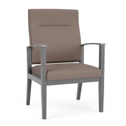 Mason Street Wood Oversize Patient Chair in Standard Upholstery