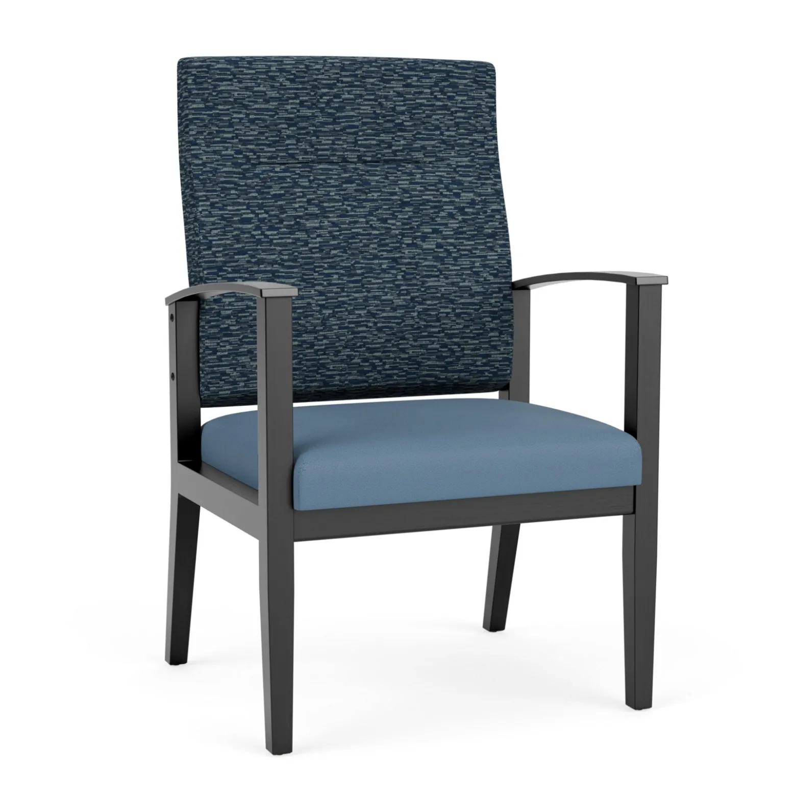 Mason Street Wood Oversize Patient Chair in Standard Upholstery