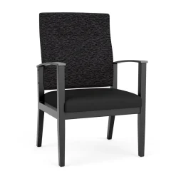 Mason Street Wood Oversize Patient Chair in Standard Upholstery