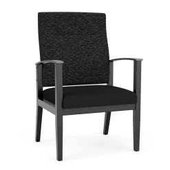 Mason Street Wood Oversize Patient Chair in Standard Upholstery
