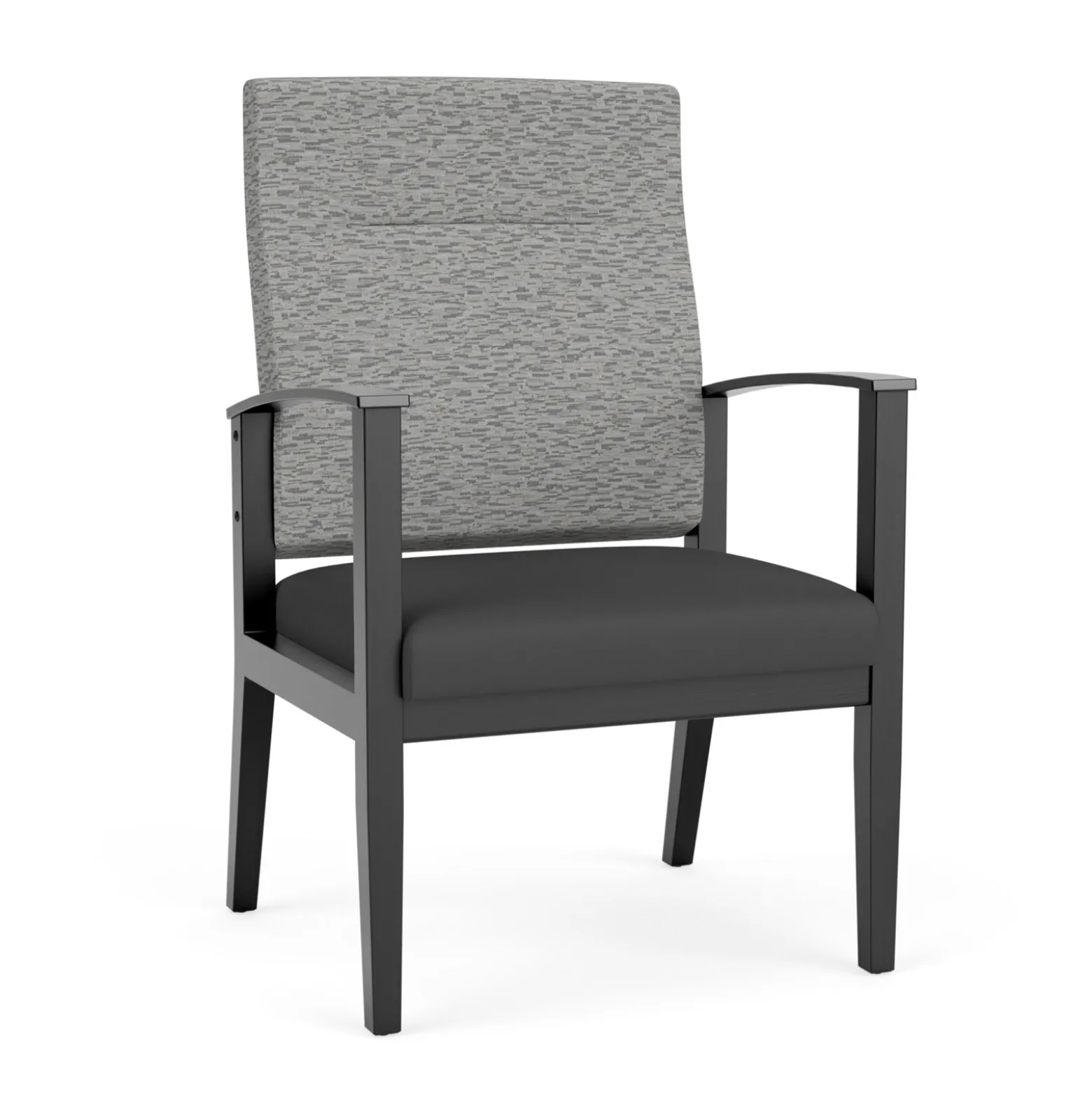 Mason Street Wood Oversize Patient Chair in Standard Upholstery