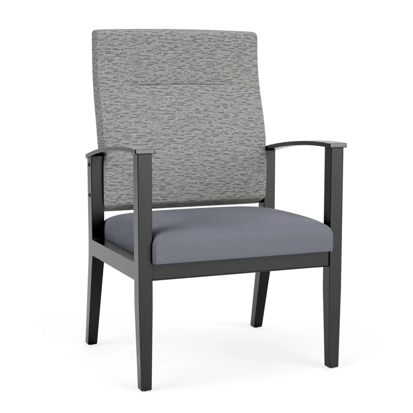 Mason Street Wood Oversize Patient Chair in Standard Upholstery