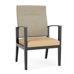 Mason Street Wood Oversize Patient Chair in Standard Upholstery