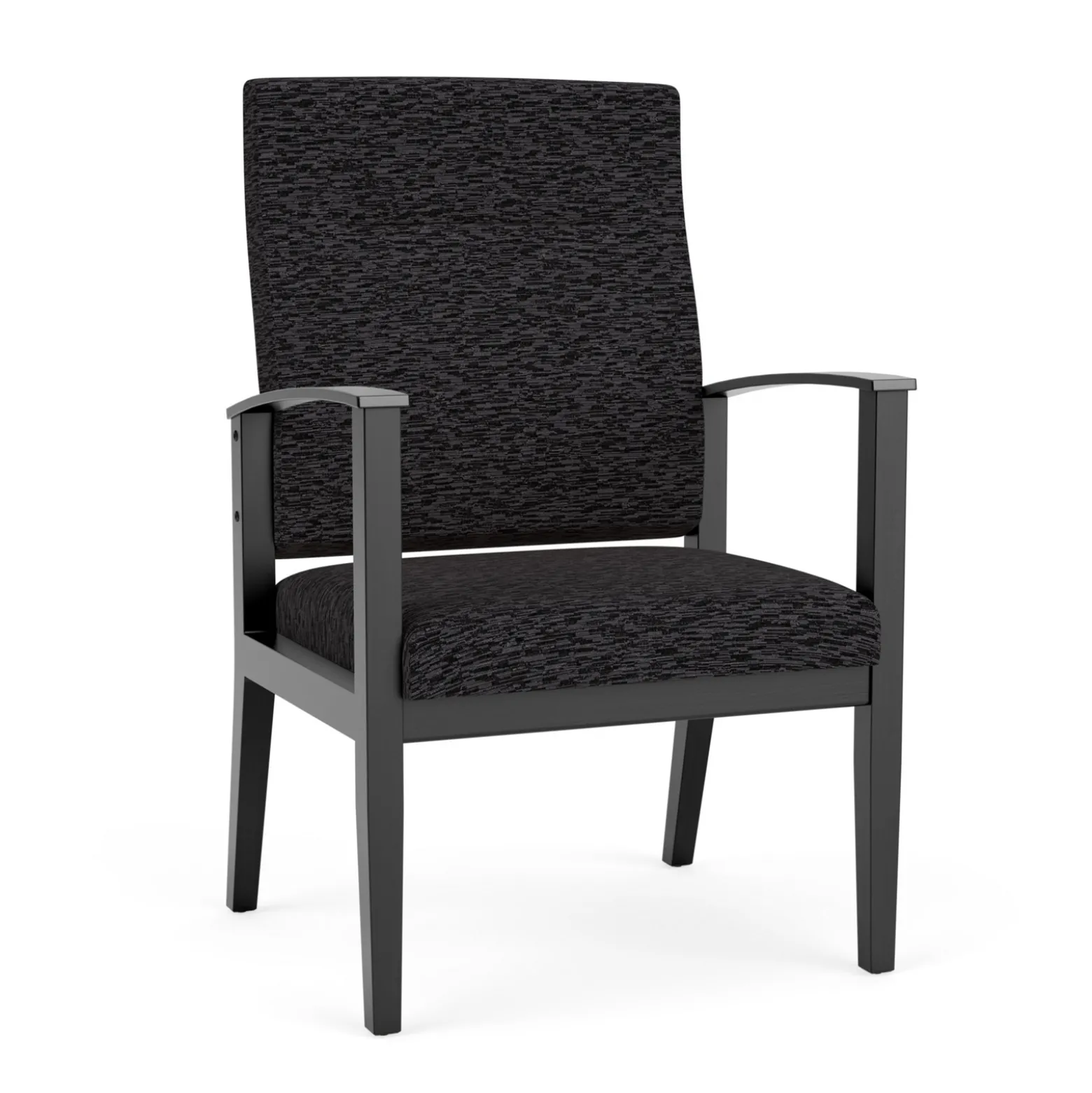 Mason Street Wood Oversize Patient Chair in Standard Upholstery